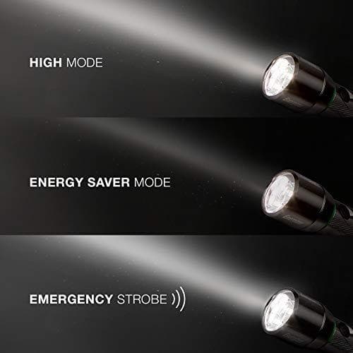 EN FOCUS 1000 - LED lommelygte lm sølv batteri (E301528000)