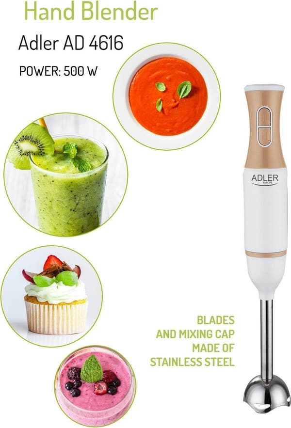 Adler AD4616 - stavmixer - 500 W