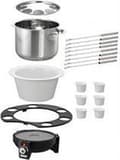 Miniatyrbild 6 av 6: Unold 48645 Elegance - Elektrisk Fondue Pan - 8 Fondue gafflar
