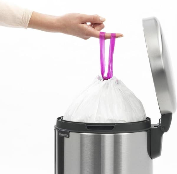 Brabantia newIcon Papperskorgen - 12 l - Fingeravtryckssäker i matt stål