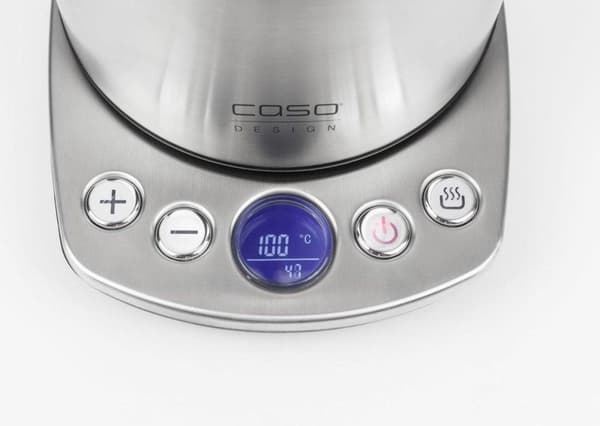 Caso Vattenkokare, WK 2100 kompakt, rostfritt stål, silver