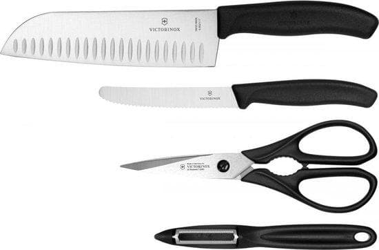 Victorinox schweizisk klassisk køkkensæt 4 dele (V-6.71 33.4G)