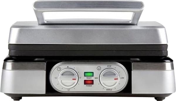 Domo DO9149W - Våffelbryggare - Belgiska våfflor 4x7 - Timer - Silver