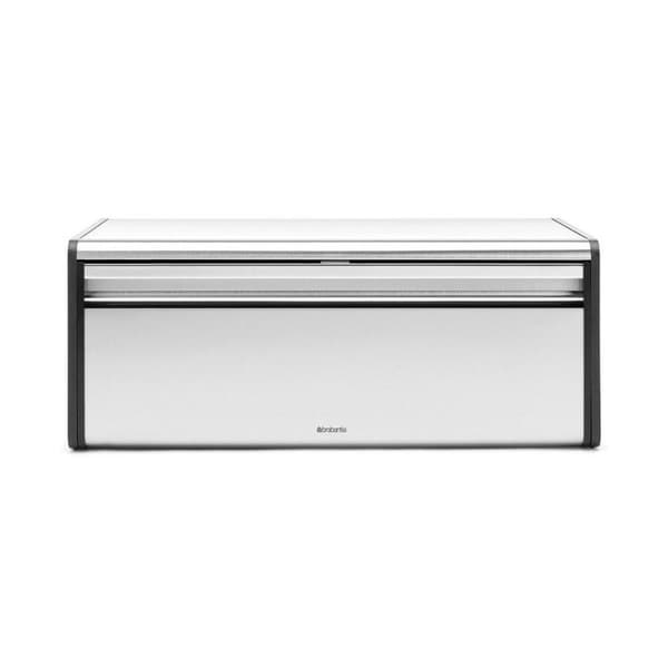 Brabantia Brødspand - med klaplåg - Fingeraftrykssikker i mat stål / mat sort