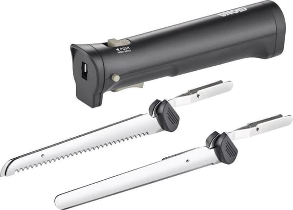 Ogammal 78815 elektrisk kniv 9 W Svart, Rostfritt stål