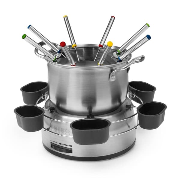 Princess 172680 Familie Fondue Pan - Elektrisk Fondue Pan - Kapacitet 1,2 liter