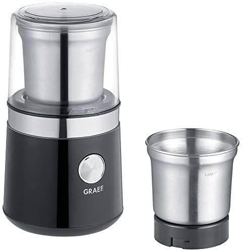 Graef CM102EU kaffekværn Sort, rustfrit stål