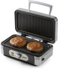 Miniatyrbillede 6 af 8: Domo DO9136C - Snackmaskine 3-i-1 - Tosti/Croque - Grill/Panini - Vaffel - Sølv