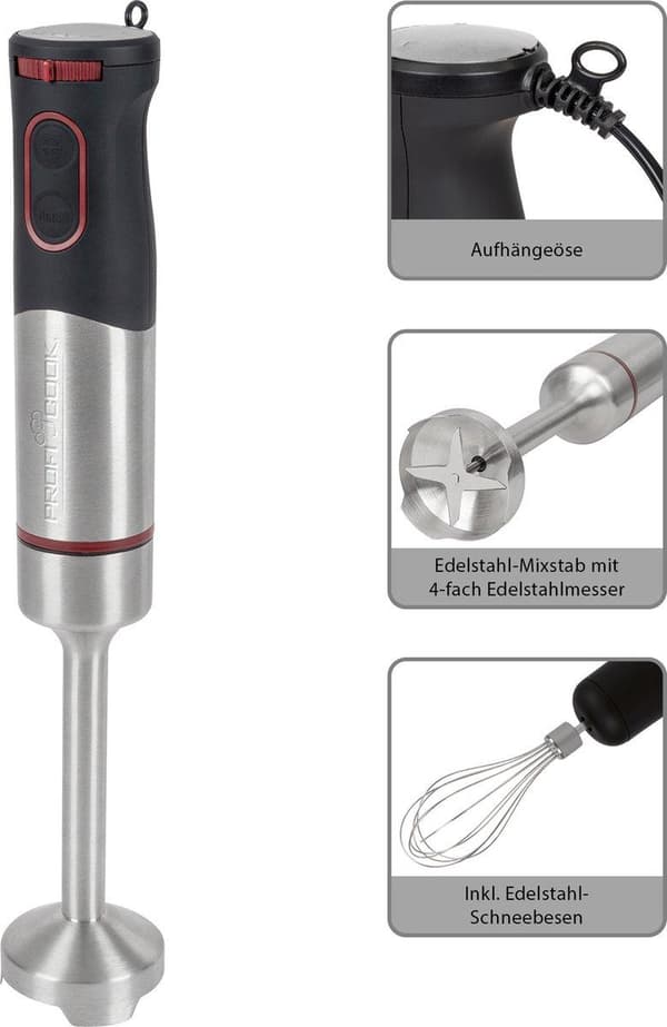 ProfiCook SMS 1226 - 2 i 1 mixerset