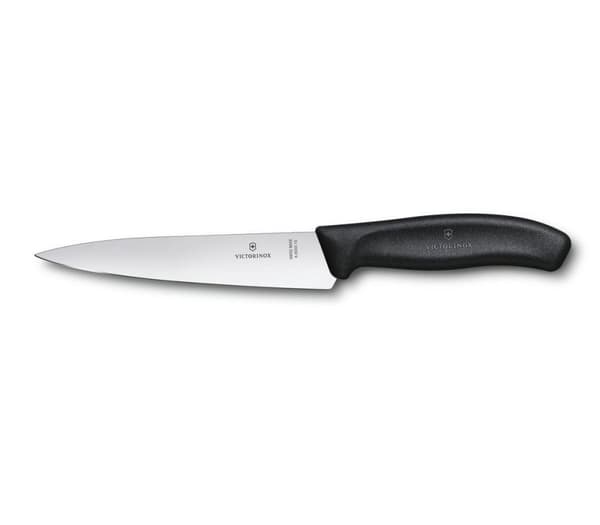 Victorinox SwissClassic kokkekniv - 15 cm - Sort