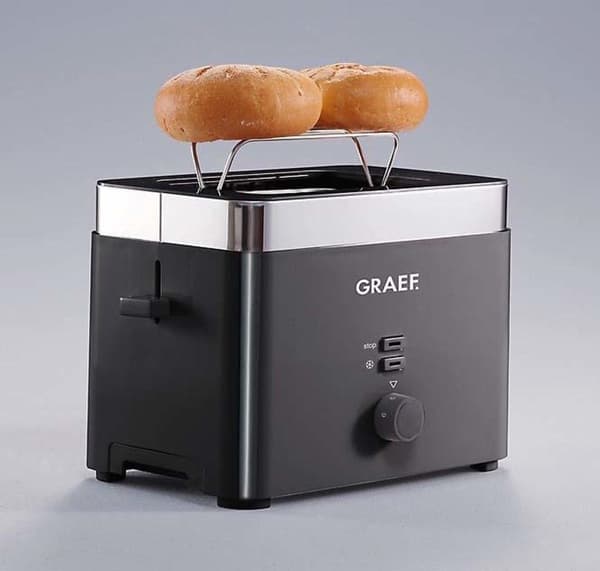 Graef TO 62 Brødrister Sort