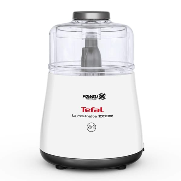 Tefal La Moulinette DPA 130 - Chopper Läpinäkyvä, Valkoinen