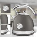 Miniatyrbild 3 av 6: ProfiCook WKS 1192 - vintage retro vattenkokare -Antracit, Silver - 1,7L - 2200 W
