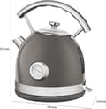 Miniatyrbild 6 av 6: ProfiCook WKS 1192 - vintage retro vattenkokare -Antracit, Silver - 1,7L - 2200 W