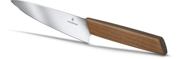 Victorinox Swiss Modern kokkekniv 15cm valnøddetræ