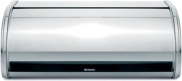Brabantia leipäsäiliö - liukuvalla kannella - loistavaa terästä