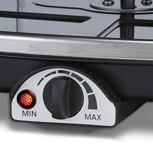 Cloer 6435 raclette luonnonkivellä / 1200 W / 8 tarttumatonta raclette-pannua