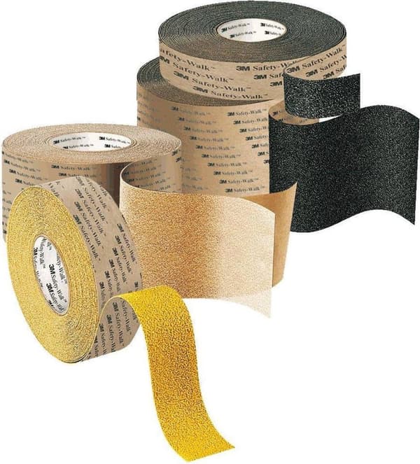 3M Safety-Walk, typ 1, halkskyddstejp 25 mm Svart