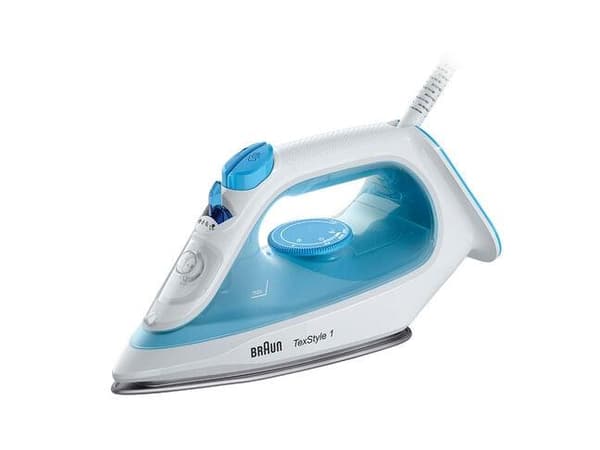 Braun SI 1050 BL TexStyle 1 Höyrysilitysrauta 2000 W Sininen/Valkoinen