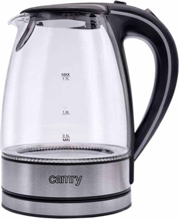 Glaskedel med Temp. Control & Tea Infuser CR 1290 Camry