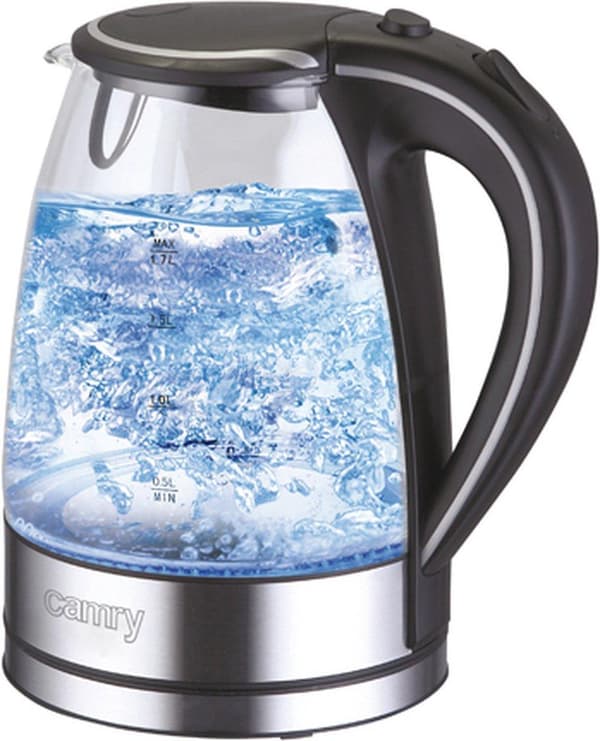 Glaskedel med Temp. Control & Tea Infuser CR 1290 Camry