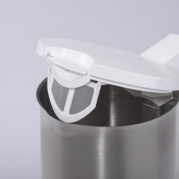 Cloer 4711 Kedel 1,5L 1800W Rustfrit Stål/Hvid