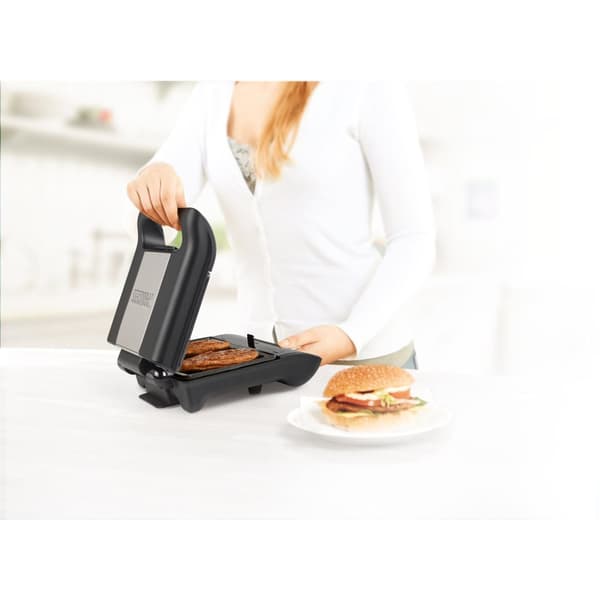 Princess 117001 Grill Compact Flex - Kontaktgrill - Aftagelige plader - Kan opbevares lodret