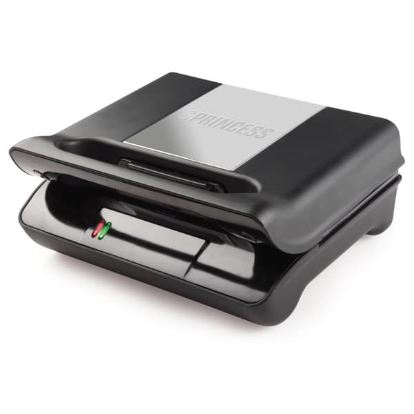 Princess 117001 Grill Compact Flex - Kontaktgrill - Aftagelige plader - Kan opbevares lodret