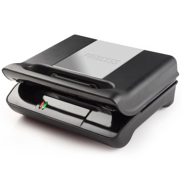 Princess 117001 Grill Compact Flex - Kontaktgrill - Aftagelige plader - Kan opbevares lodret
