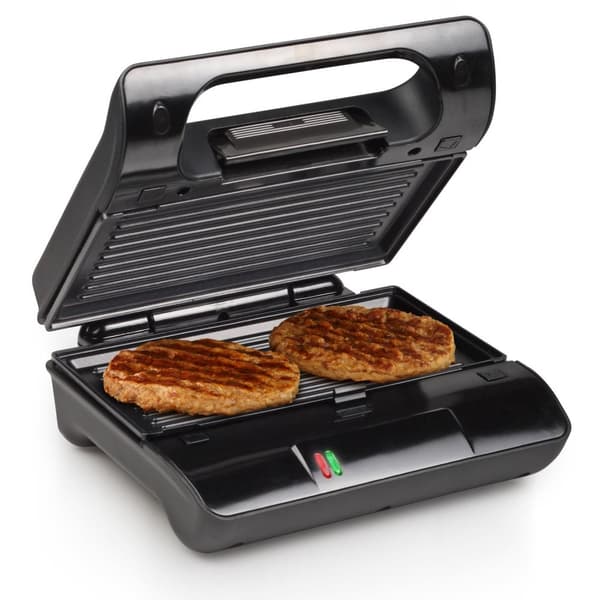 Princess 117001 Grill Compact Flex - Kontaktgrill - Aftagelige plader - Kan opbevares lodret