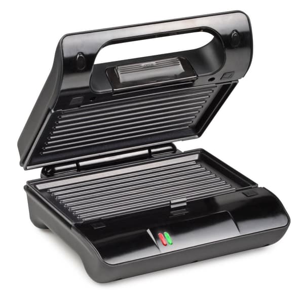 Princess 117001 Grill Compact Flex - Kontaktgrill - Avtagbara tallrikar - Kan förvaras vertikalt