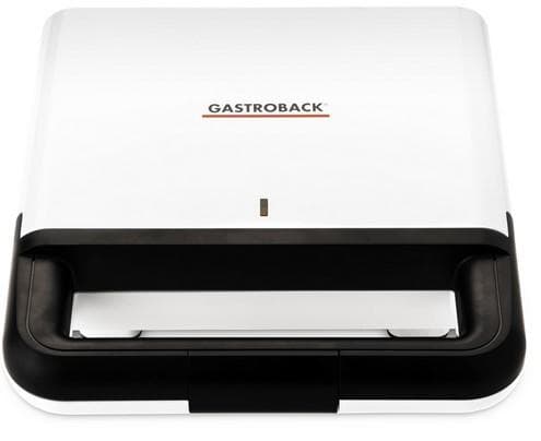 Gastroback Design 42443 smörgåsmaskin 750 W Svart, Vit