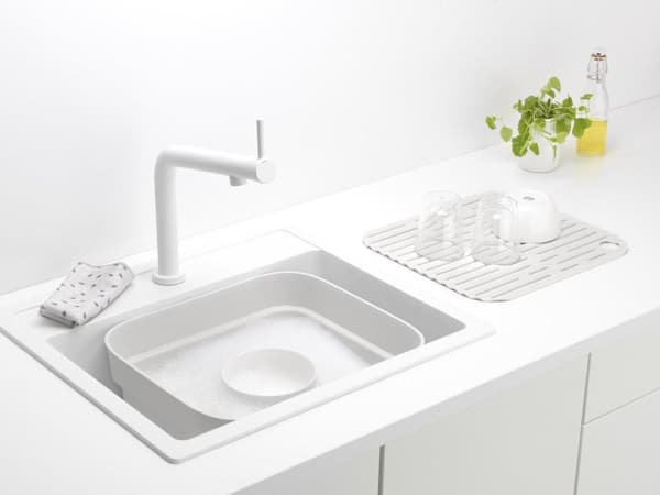 Brabantia SinkSide Opvaskemaskine Firkantet - med aftræk - Lysegrå