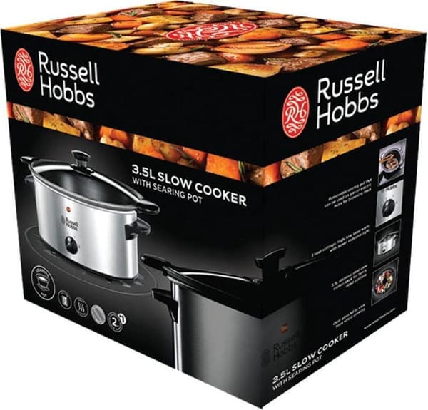 Russell Hobbs Cook@Home brændende 3,5 liters slow cooker