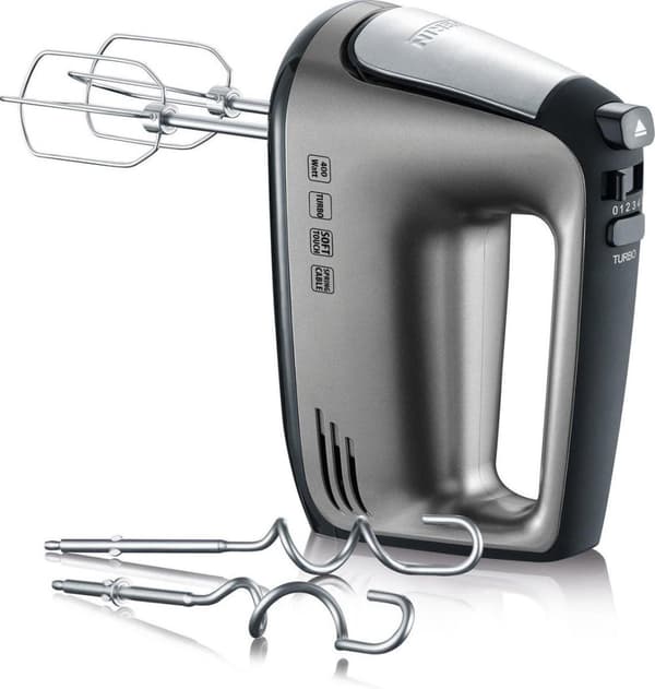 Severin HM 3832 - Håndmixer - grå metallic