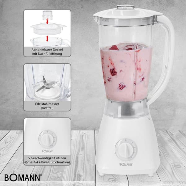 Bomann UM 378 CB - Tehosekoitin