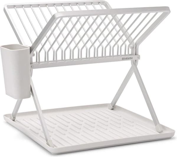 Brabantia SinkSide Diskställ - Hopfällbar - Kompakt - Ljusgrå