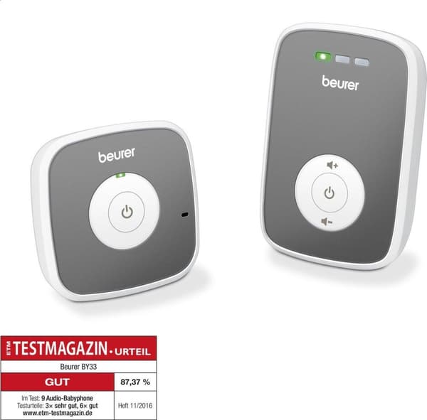 Beurer BY33 - Babymonitor - Ljud - Eco+