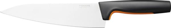 Fiskars funktionel form kokkekniv stor 20 cm - rustfrit stål - Softtouch anti-skrid belægning