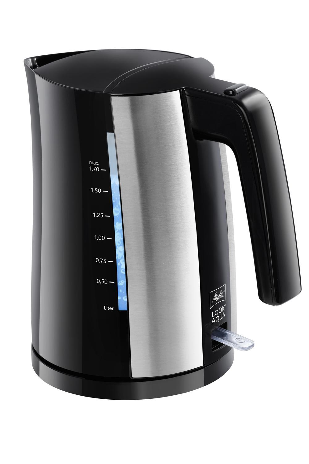 Melitta Look Aqua Vattenkokare 1,7L 2400W Svart