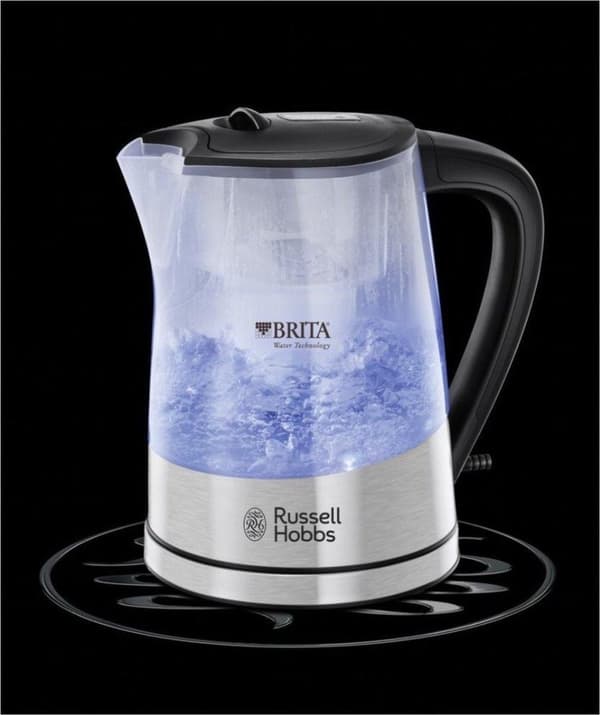 Russell Hobbs 22850-70 Purity - Vattenkokare med vattenfilter - Genomskinlig