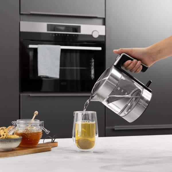 Princess 236040 Vattenkokare Brighton - Vattenkokare i glas – 1liter