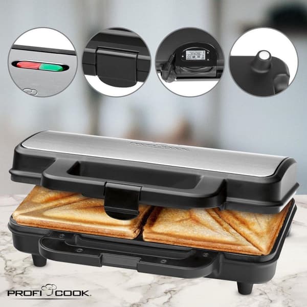 ProfiCook ST 1092 - XXL Smörgåsmaskin - Smörgåsmaskin