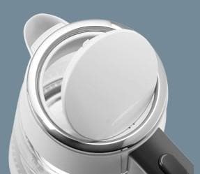Grundig WK 5860 Vattenkokare sladdlös Vit, Svart