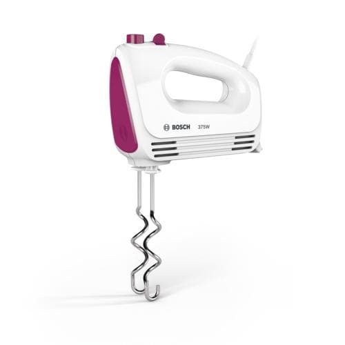 Bosch MFQ2210P Håndmixer 375W Pink, Hvid mixer