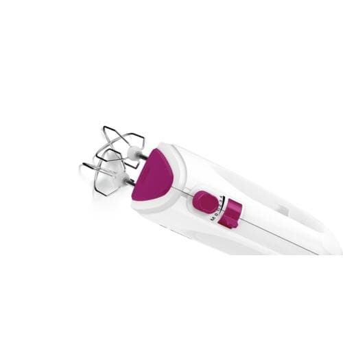 Bosch MFQ2210P Håndmixer 375W Pink, Hvid mixer