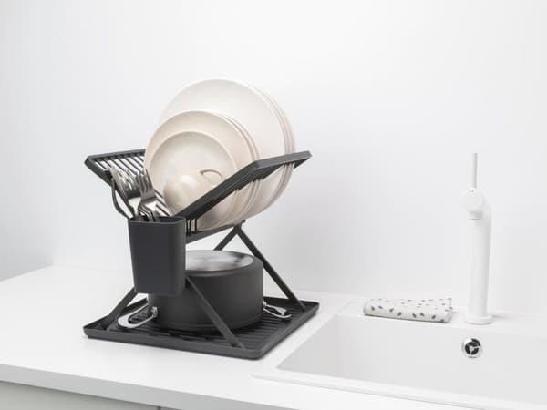 Brabantia pesuallasteline - Kokoontaittuva - Kompakti - Tummanharmaa