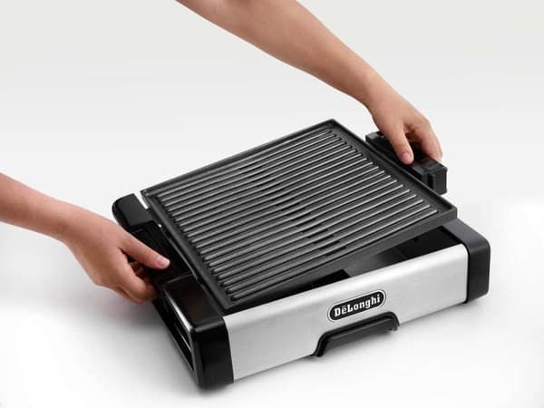 DeLonghi BG 400 Barbecue Bordsskiva Elektrisk 1800W Svart grill
