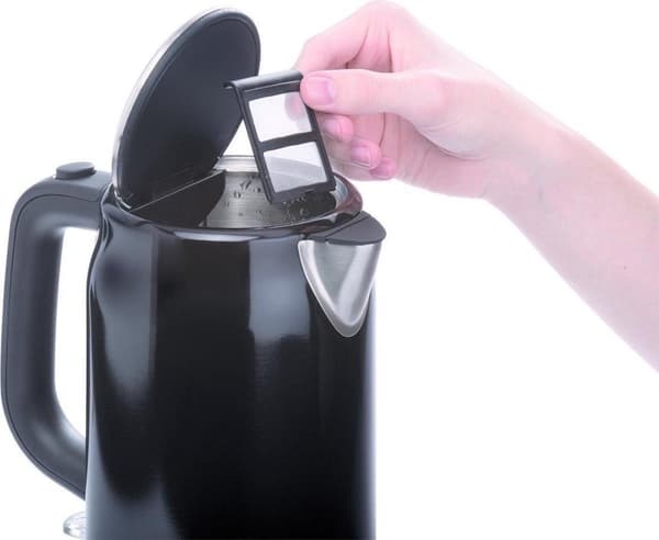 Cloer 4520 Vattenkokare 2200W 1,7L Rostfritt Stål/Svart