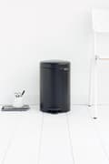Miniatyrbillede 4 af 8: Brabantia NewIcon Skraldespand - 12 l - Mat Sort
